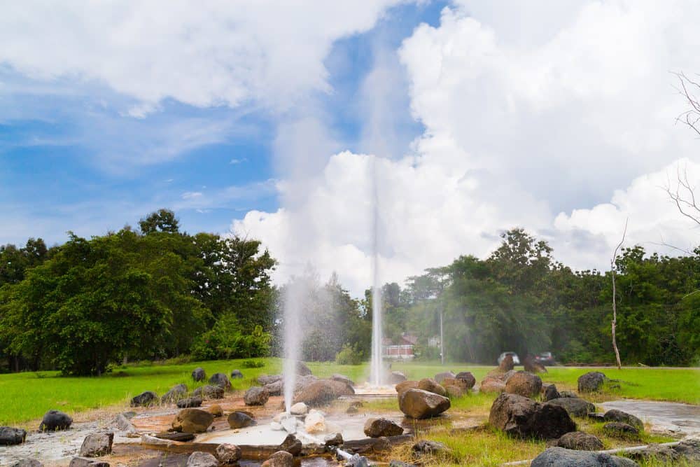 מעיינות חמים בצפון תאילנד