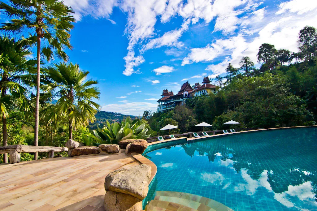 Poolside